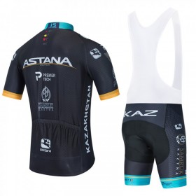 Set Kurzarmtrikot + Trägerhose 2020 Astana Pro Team N002